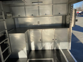 Used ATC 8.5x30 Aluminum Stacker