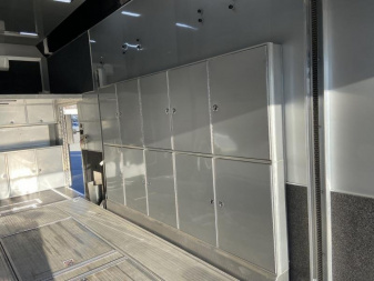 Used ATC 8.5x30 Aluminum Stacker