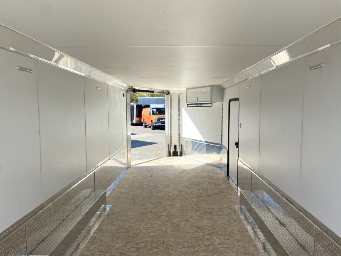 New Legend Trailmaster 8.5x22+6 V-Nose All Aluminum Extra Height Car-Snowmobile/All Sport Trailer