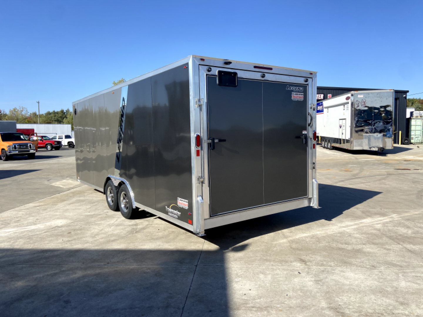 New Legend Trailmaster 8.5x22+6 V-Nose All Aluminum Extra Height Car-Snowmobile/All Sport Trailer