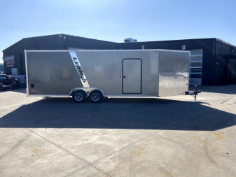 New Legend Trailmaster 8.5x22+6 V-Nose All Aluminum Extra Height Car-Snowmobile/All Sport Trailer