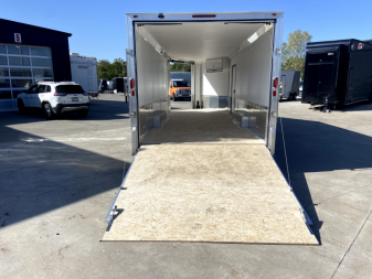 New Legend Trailmaster 8.5x22+6 V-Nose All Aluminum Extra Height Car-Snowmobile/All Sport Trailer