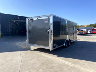 New Legend Trailmaster 8.5x22+6 V-Nose All Aluminum Extra Height Car-Snowmobile/All Sport Trailer