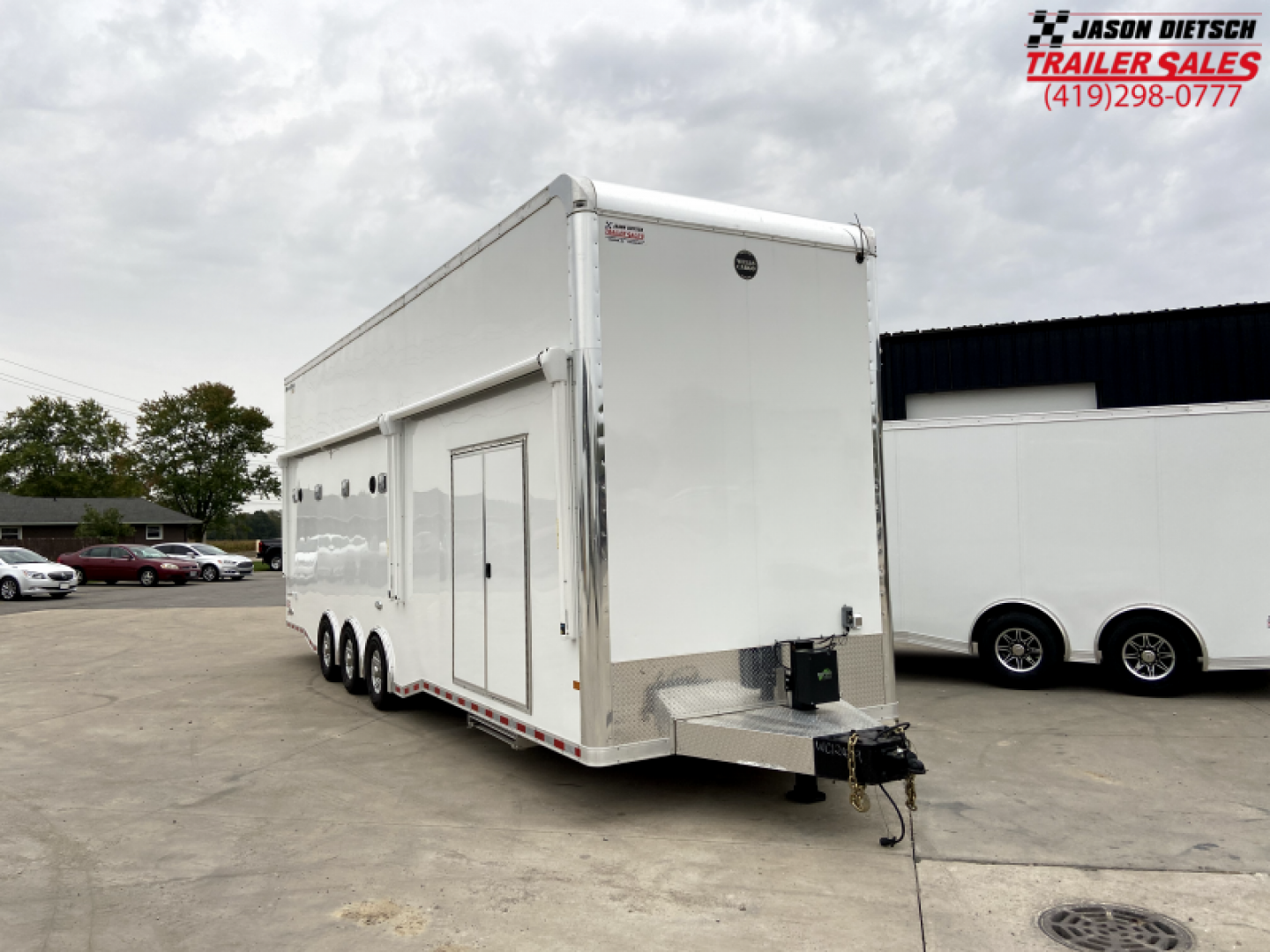 Used Wells Cargo Aluminum Stacker - SS 32' - Like NEW