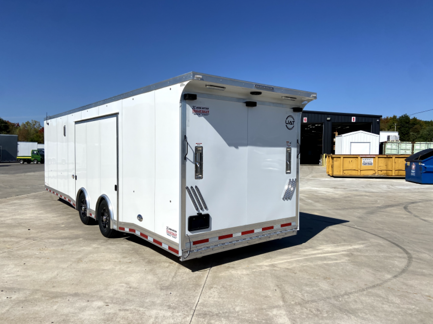 New 36' Aluminum Gooseneck Racing Trailer - United