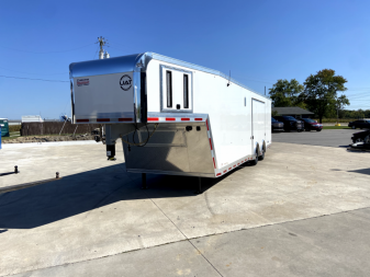 New 36' Aluminum Gooseneck Racing Trailer - United