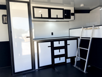 New 36' Aluminum Gooseneck Racing Trailer - United