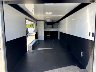 New 36' Aluminum Gooseneck Racing Trailer - United