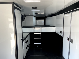 New 36' Aluminum Gooseneck Racing Trailer - United
