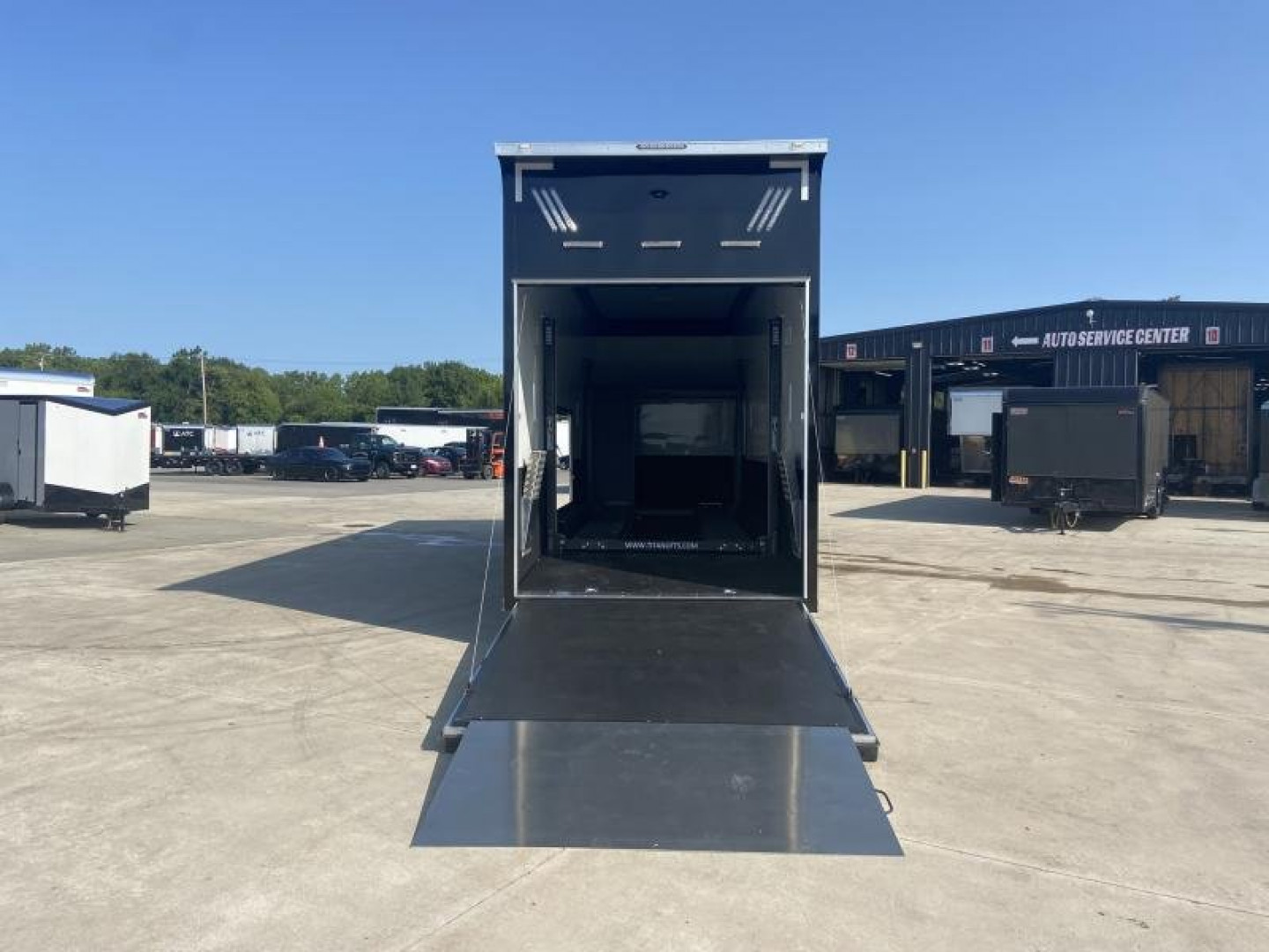 New 32' Stacker Racing Trailer - United Super Hauler