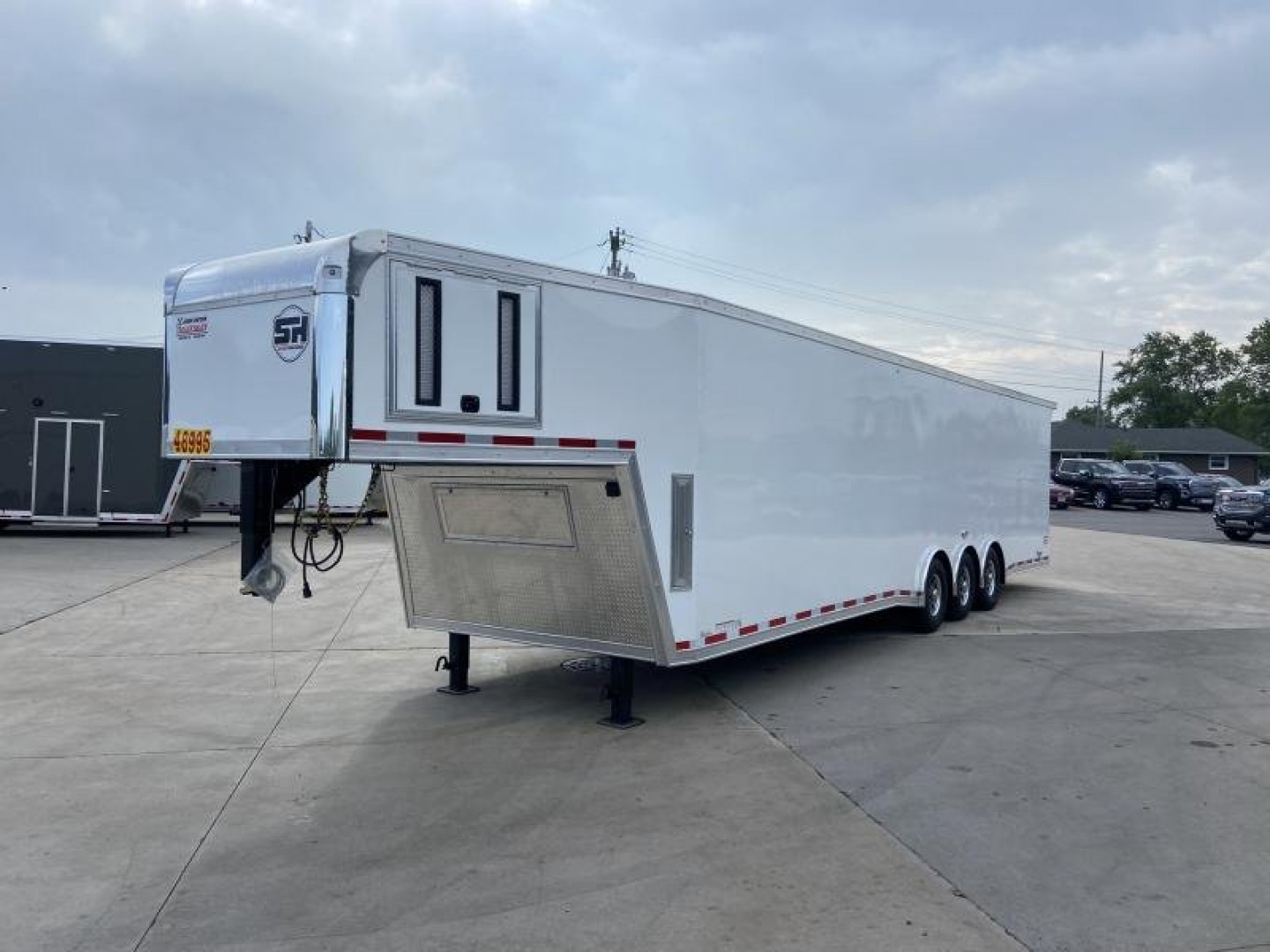New 40' Gooseneck Racing Trailer - United Super Hauler
