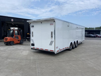 New 40' Gooseneck Racing Trailer - United Super Hauler