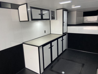 New 40' Gooseneck Racing Trailer - United Super Hauler