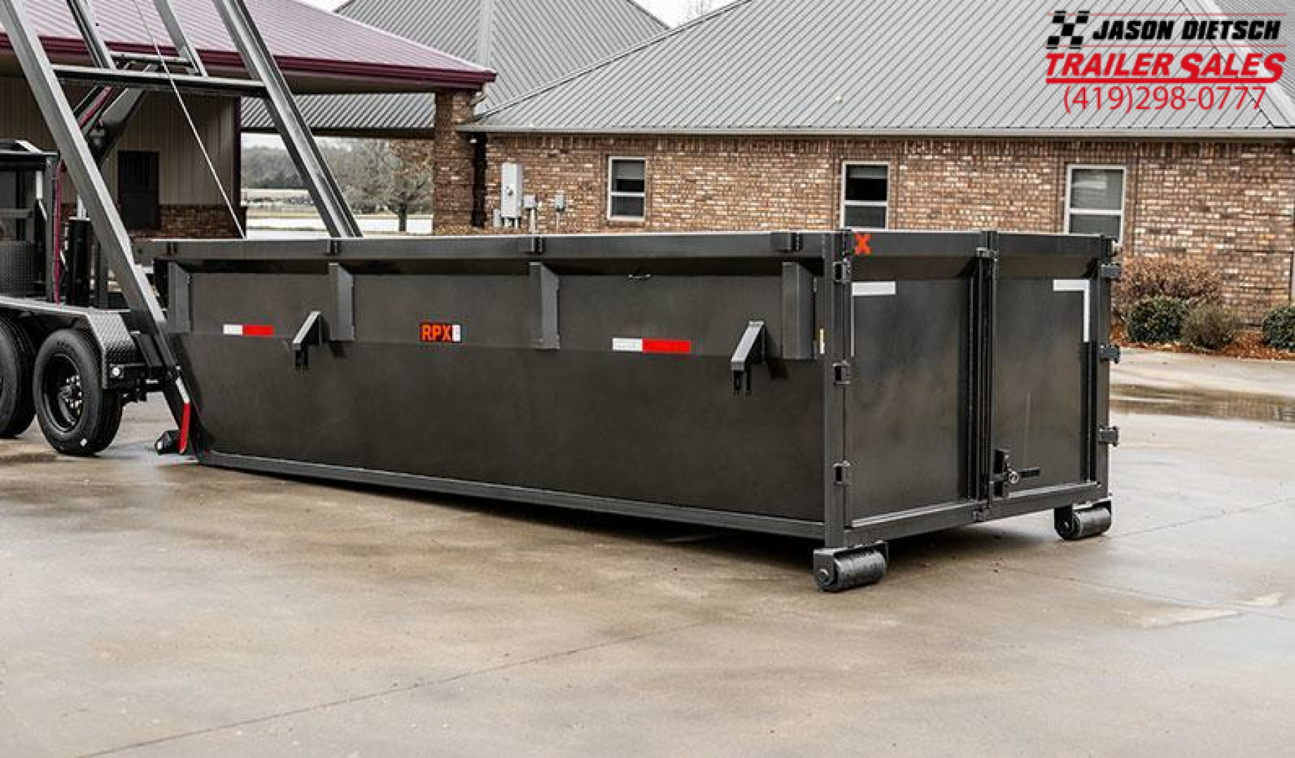 New 2023 Maxx-D RPX 16' Roll Off Bin 4' Sides (Bin Only)