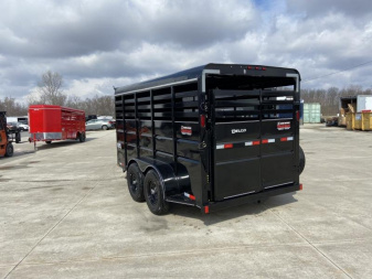 New Delco 6ft 8in X 16ft Livestock Trailer