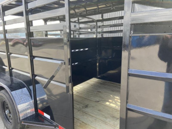 New Delco 6ft 8in X 16ft Livestock Trailer