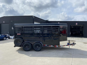 New Delco 6ft 8in X 16ft Livestock Trailer