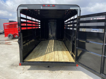 New Delco 6ft 8in X 16ft Livestock Trailer