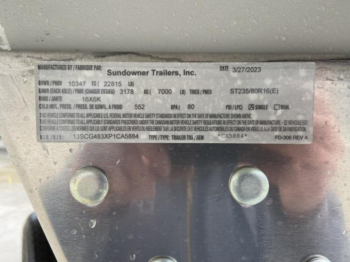 New Sundowner Xtra 48' All Aluminum Cargo-Car/Race Trailer