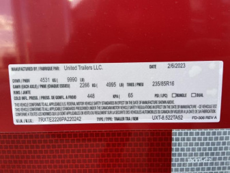 New 22' Racing Trailer - United