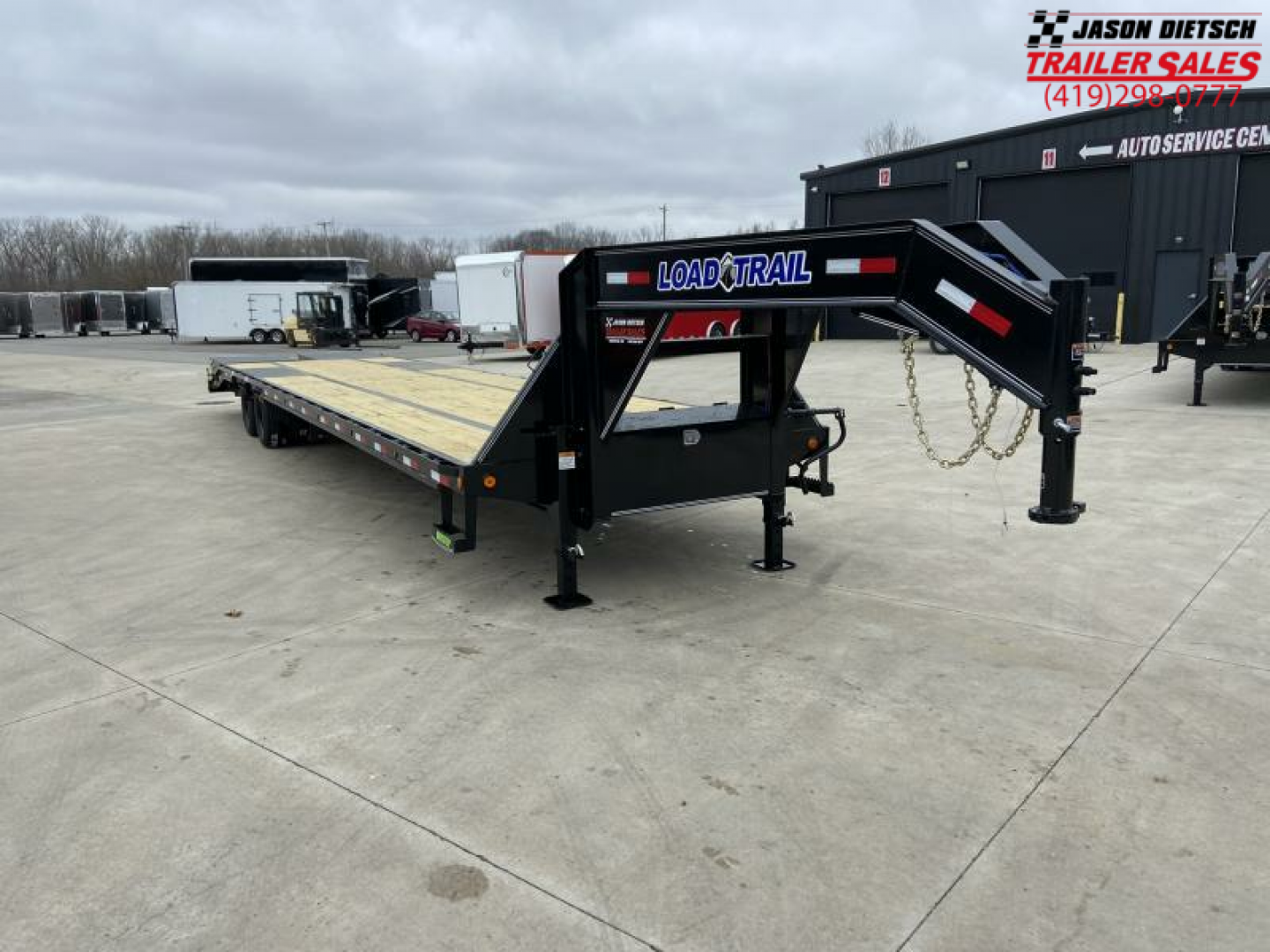 New Load Trail GP 8.5x40 Low Pro Gooseneck Deckover Trailer