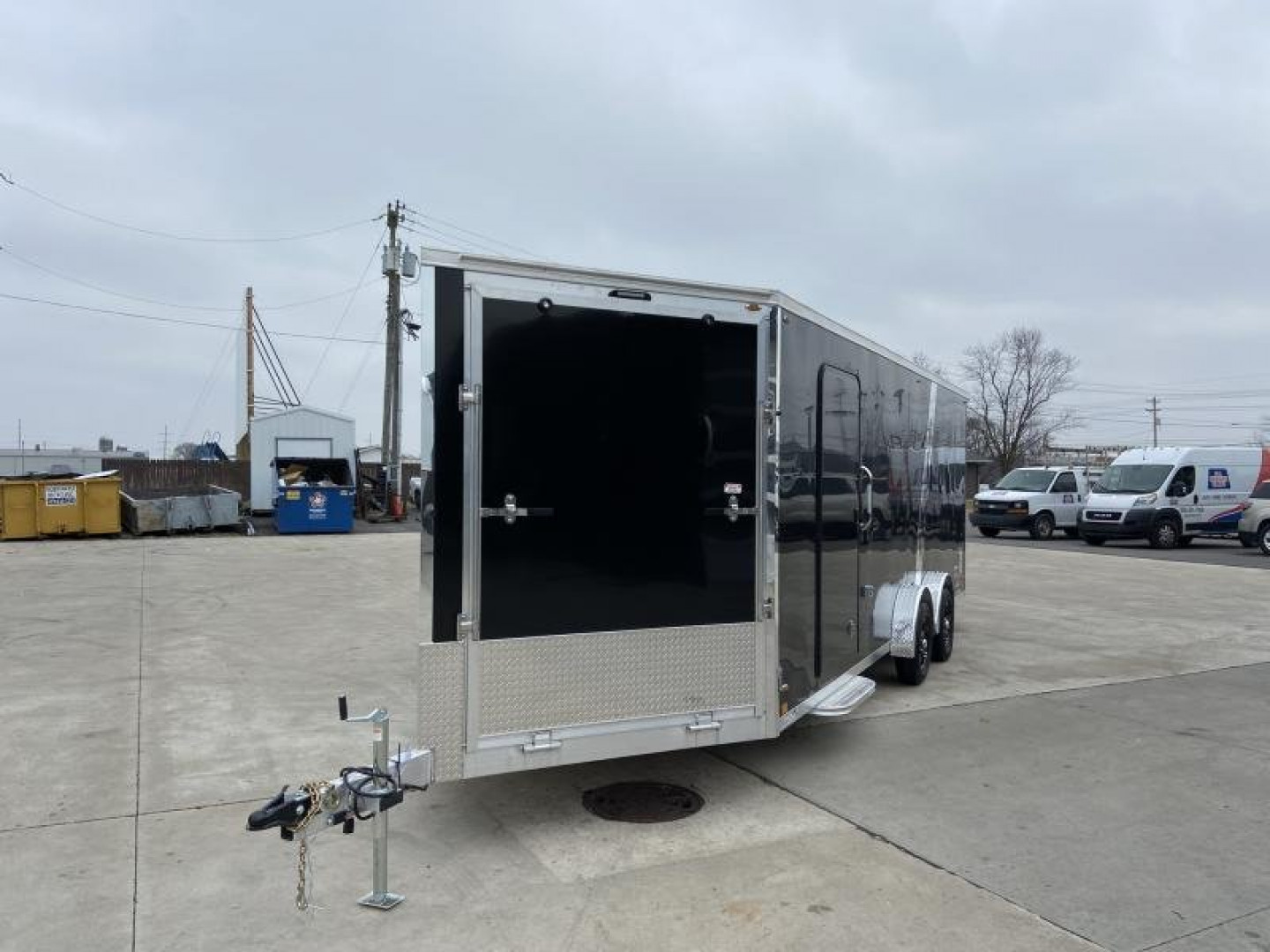 New Legend Explorer 7.5x22+5 V-Nose Extra Height Snowmobile/All Sport Trailer