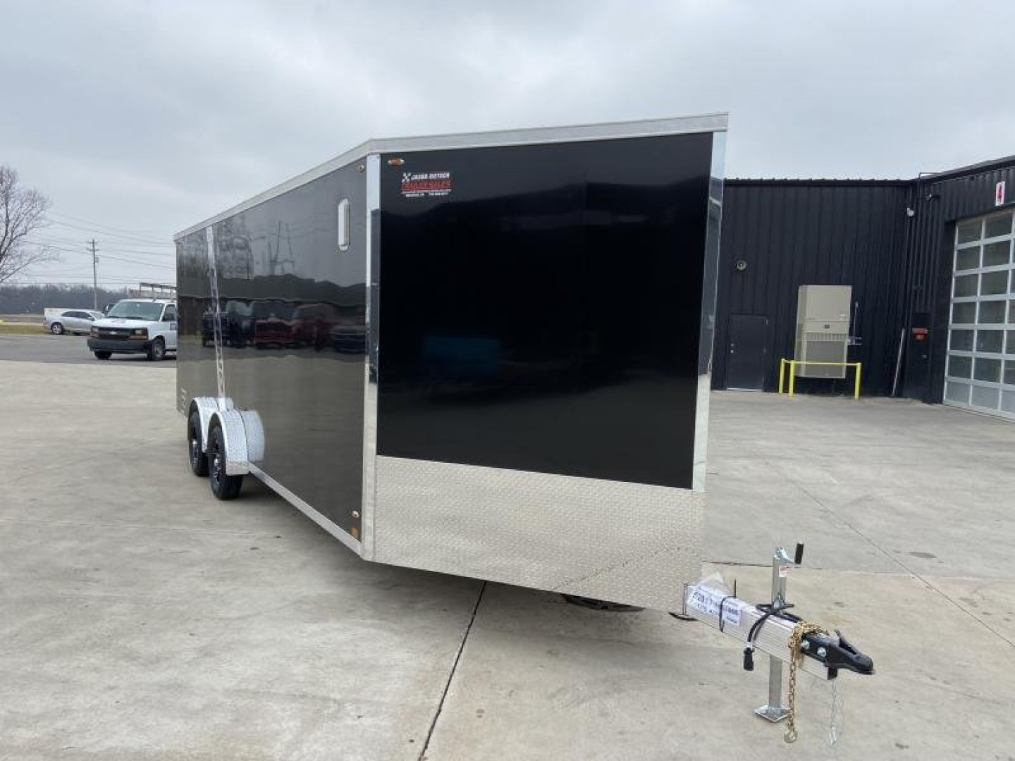 New Legend Explorer 7.5x22+5 V-Nose Extra Height Snowmobile/All Sport Trailer