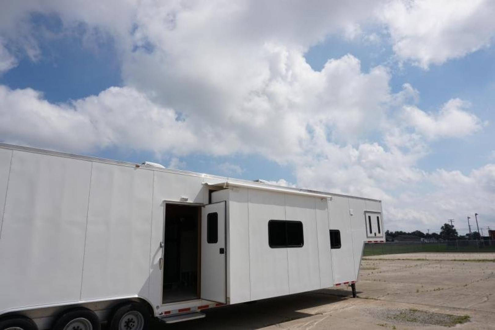 Used 50' Aluminum Jobsite or Bunkhouse Trailer - ATC
