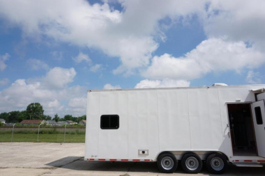 Used 50' Aluminum Jobsite or Bunkhouse Trailer - ATC
