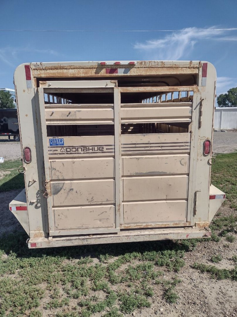 Used 1997 Donahue 16' Stock Trailer