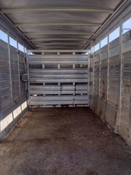 Used 2015 Featherlite Trailers 24' Stock Combo