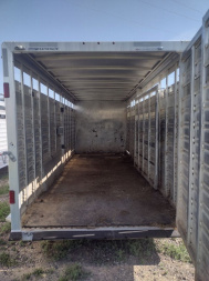 Used 2015 Featherlite Trailers 24' Stock Combo