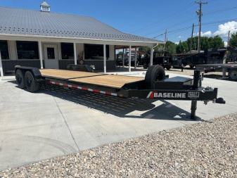 New 2025 Baseline HTL208 24' Tilt Trailer