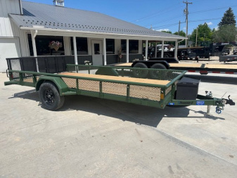 New 2025 Diamond C PSA 14' Utility Trailer