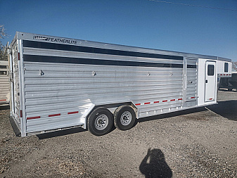 Used 2022 Featherlite 28' Combo Model 8413