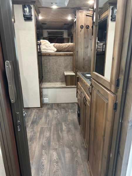 New 2024 Trails West 36' Classic 5 Horse 12x12 LQ w/ Slide Out