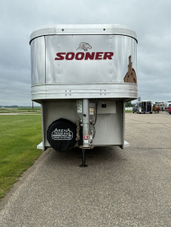 Used 2018 Sooner 20' Stock/Combo Horse Trailer