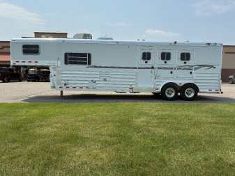 Used 2007 4-Star Trailers 3H 11'LQ Horse Trailer