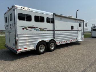 Used 2007 4-Star Trailers 3H 11'LQ Horse Trailer