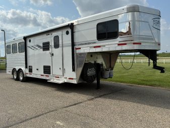 Used 2023 SMC 3H 9'LQ Horse Trailer