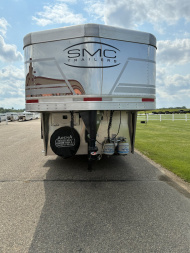 Used 2023 SMC 3H 9'LQ Horse Trailer