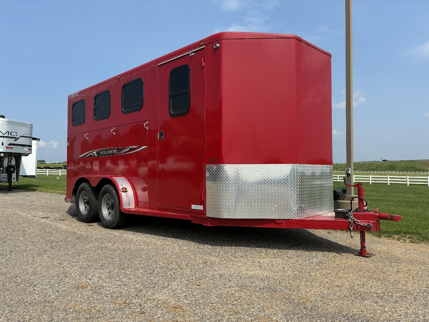 Used 2016 Titan 3H BP Avalanche Horse Trailer