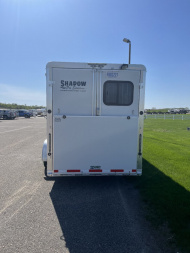 Used 2017 Shadow 3H GN Weekender Horse Trailer