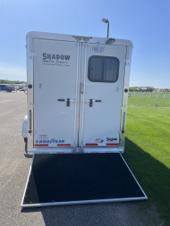 Used 2017 Shadow 3H GN Weekender Horse Trailer