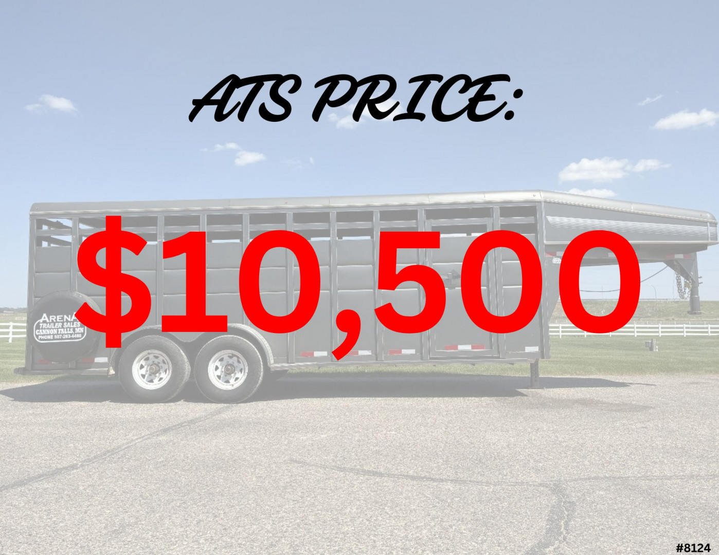 New 2017 S&S Manufacturing 20' GN Stock / Stock Combo Trailer