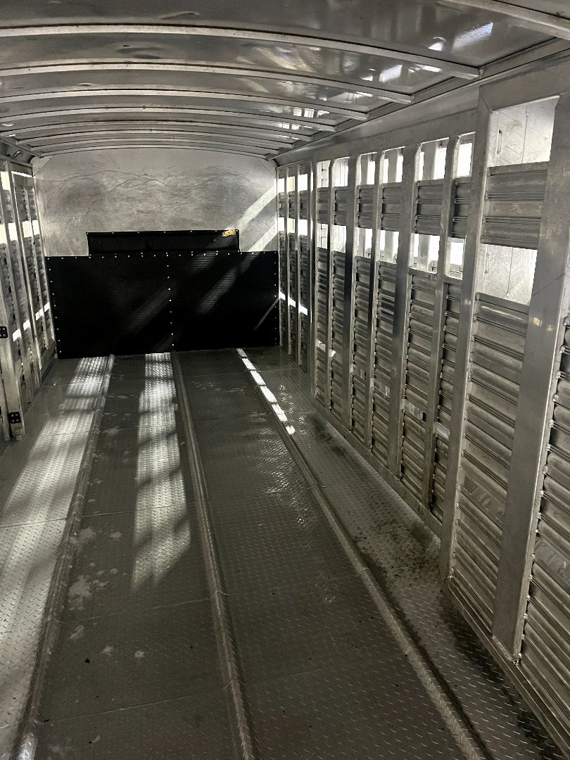 Used 2017 Platinum 8'x 34' Stock Combo Stock / Stock Combo Trailer