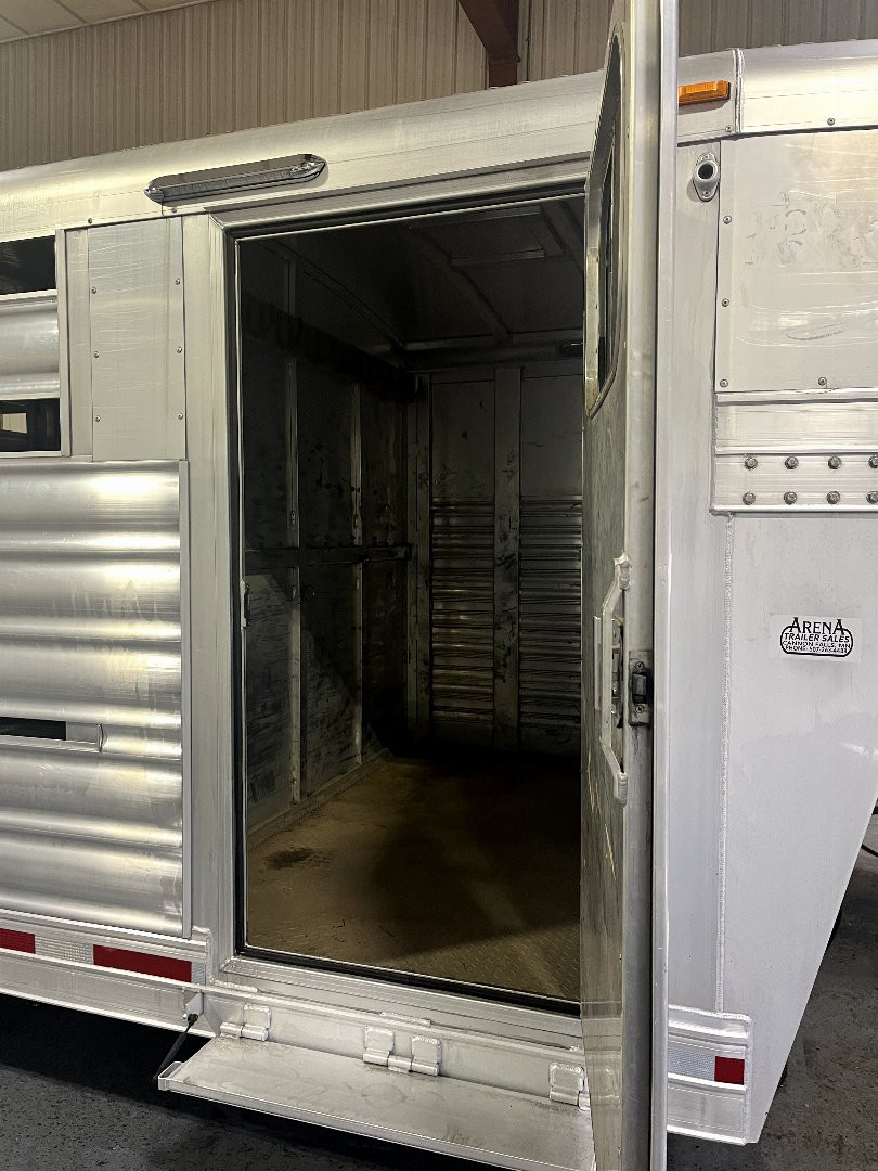 Used 2017 Platinum 8'x 34' Stock Combo Stock / Stock Combo Trailer
