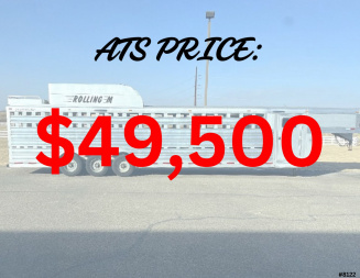 Used 2017 Platinum 8'x 34' Stock Combo Stock / Stock Combo Trailer