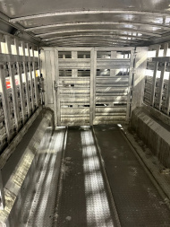 Used 2017 Platinum 8'x 34' Stock Combo Stock / Stock Combo Trailer