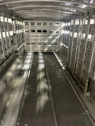 Used 2017 Platinum 8'x 34' Stock Combo Stock / Stock Combo Trailer